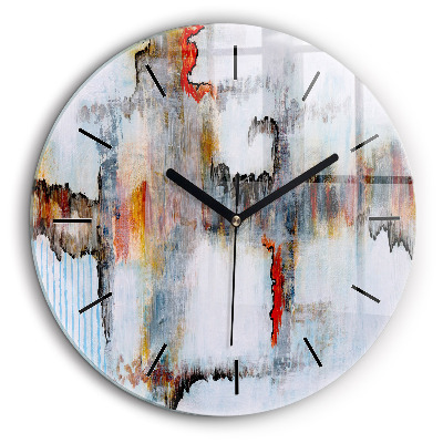 Horloge ronde 60 cm Abstraction