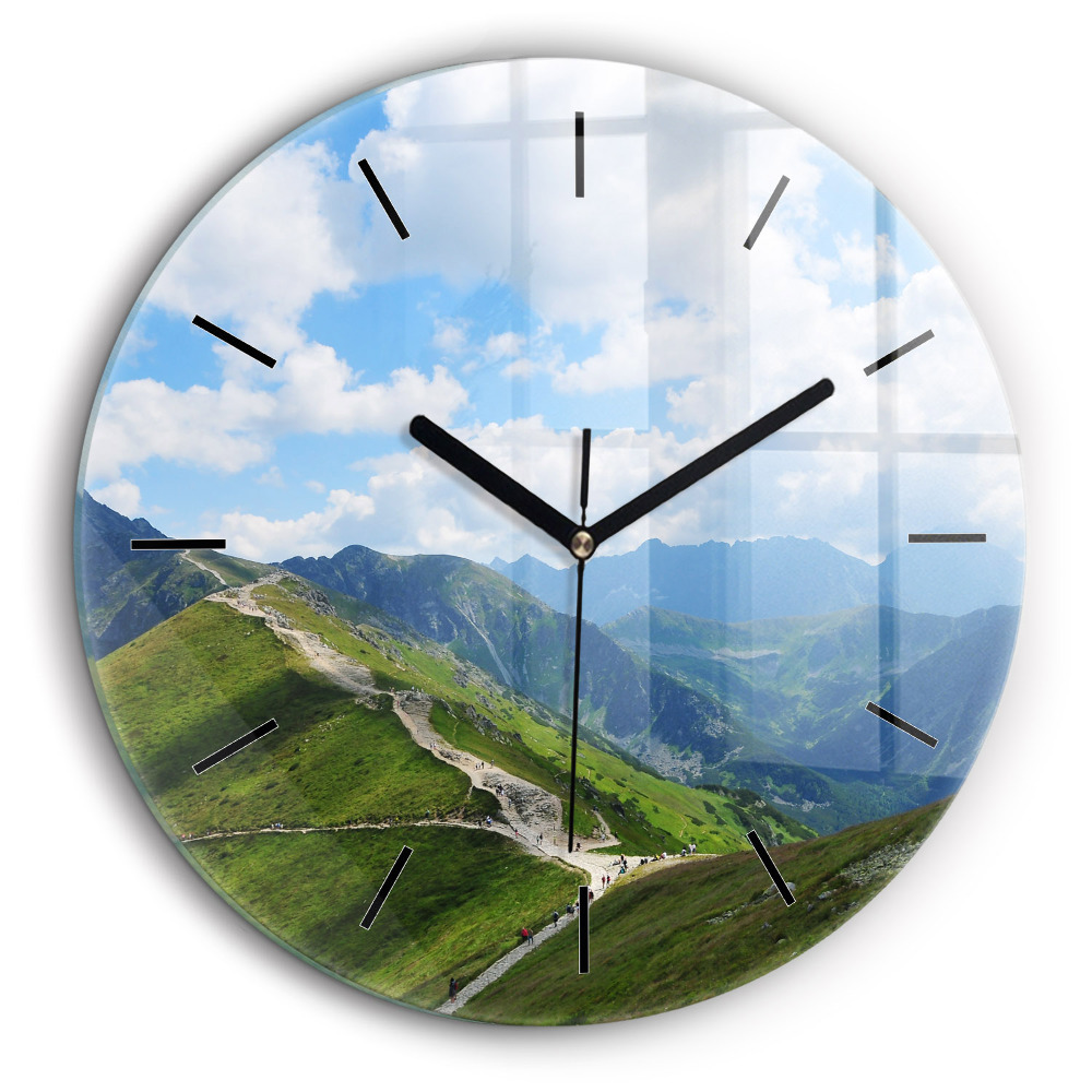 Horloge ronde murale 60 cm Kasprowy Wierch Zakopane