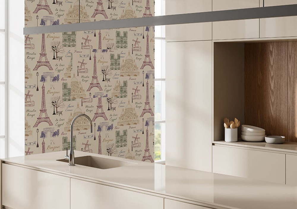 Murale murale pour la cuisine - inspiration