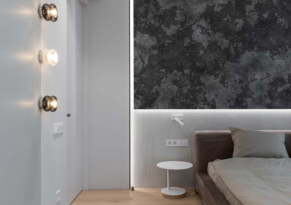 chambre à coucher de style moderne