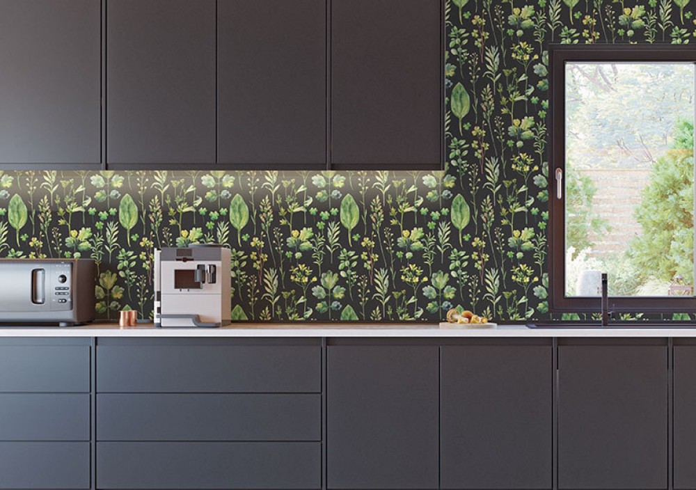 Murale murale pour la cuisine - inspiration