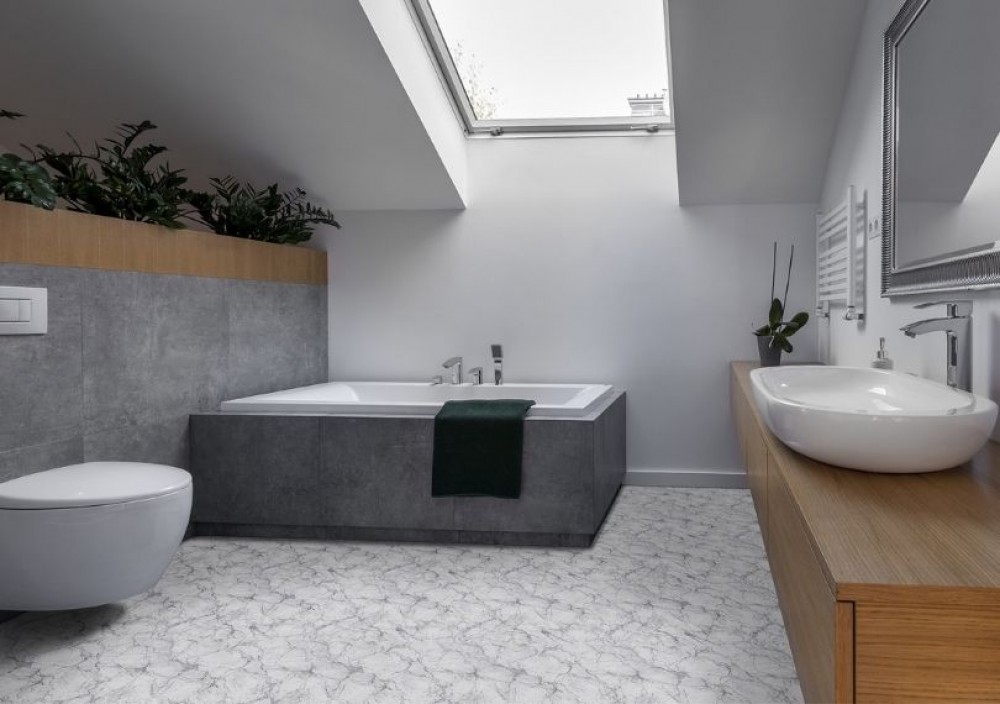 Dalles de vinyle autocollantes - comment et où les installer ?